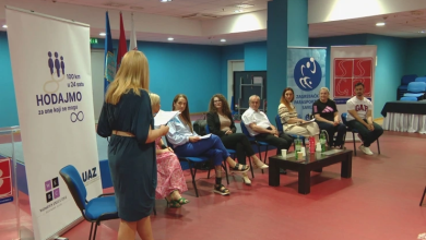 projekt hodajmo za one koji ne mogu